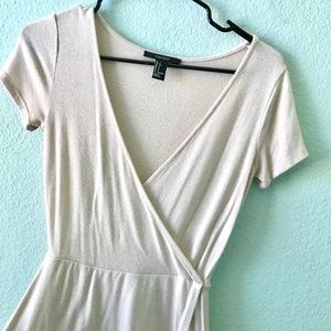 Minimalist Wrap dress from forever 21